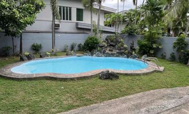 FOR RENT Renovated 4BR House with Garden and Pool in Ayala Alabang Village, Muntinlupa City - OBRH709