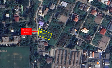 Best Deal in the Area! Prime Land for Sale, 208 Square wah, Thung Song Hong, Lak Si, Near Don Mueang Airport, Suitable for investing in a home office,