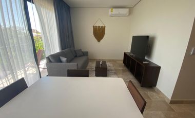 DEPA EN RENTA ALDEA ZAMA TULUM con balcon
