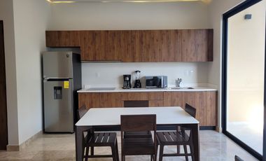 DEPA EN RENTA ALDEA ZAMA TULUM con balcon