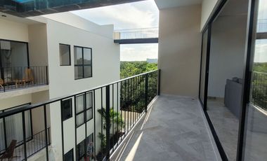 DEPA EN RENTA ALDEA ZAMA TULUM con balcon