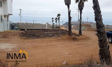 Terreno en venta en Mar de Calafia, Playas de Rosarito B.C.(ESQUINA)
