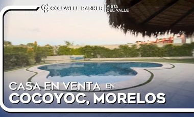 Casa en venta, jardines de la hacienda de Cocoyoc