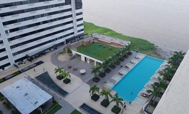 Puerto Santa Ana, Se renta departamento 2 dorm amoblado  con vista al Rio