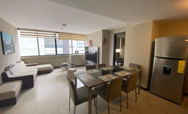 Puerto Santa Ana, Se renta departamento 2 dorm amoblado  con vista al Rio