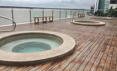 Puerto Santa Ana, Se renta departamento 2 dorm amoblado  con vista al Rio