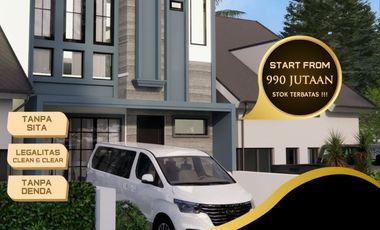 Rumah Cluster Syariah Ready Stock 900 Juta-an di Taman Yasmin Cilendek Bogor, 5 mntan ke tol Yasmin (BORR)