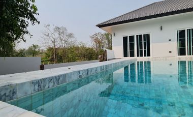 Discover Modern Luxury: Poolside Spa Villa Now for Sale!