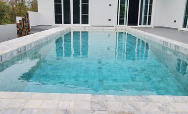 Discover Modern Luxury: Poolside Spa Villa Now for Sale!