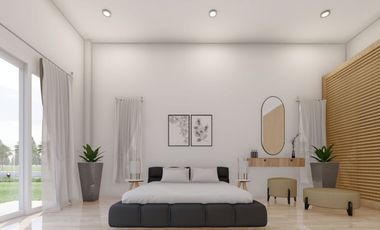 Discover Modern Luxury: Poolside Spa Villa Now for Sale!