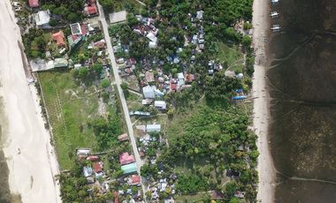 For sale / rent: Beachfront land opposite Moadto Strip Doljo Panglao Bohol