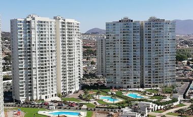 Arriendo vacacional Edificio Marina Horizonte II, Piso 18, Av. Pescadores, Coquimbo.