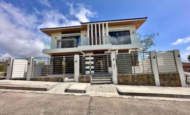 FOR SALE NEWLY BUILT EXTRAVAGANT DESIGN 3 STOREY HOUSE W/ POOL IN BATANGAS