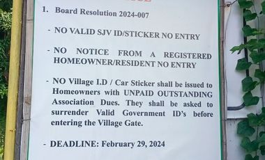 631 sqm Residential CORNER Lot For Sale in San Jose Village Alabang Muntinlupa MM