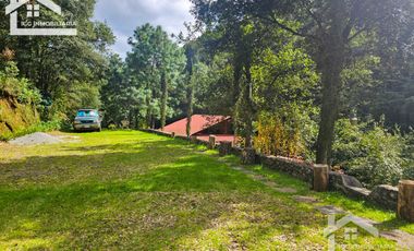 VENTA DE CABAÑA CON HERMOSOS JARDINES MINERAL DEL CHICO, CARBONERAS