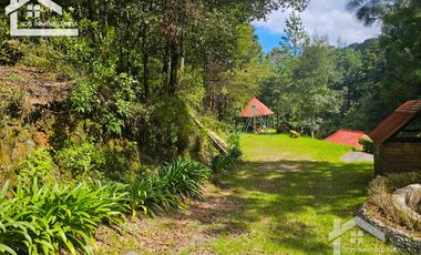 VENTA DE CABAÑA CON HERMOSOS JARDINES MINERAL DEL CHICO, CARBONERAS