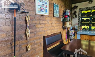 VENTA DE CABAÑA CON HERMOSOS JARDINES MINERAL DEL CHICO, CARBONERAS