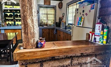 VENTA DE CABAÑA CON HERMOSOS JARDINES MINERAL DEL CHICO, CARBONERAS