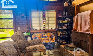 VENTA DE CABAÑA CON HERMOSOS JARDINES MINERAL DEL CHICO, CARBONERAS