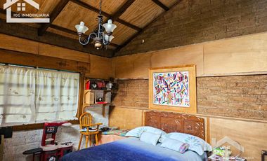 VENTA DE CABAÑA CON HERMOSOS JARDINES MINERAL DEL CHICO, CARBONERAS