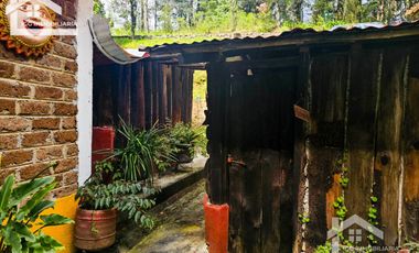 VENTA DE CABAÑA CON HERMOSOS JARDINES MINERAL DEL CHICO, CARBONERAS