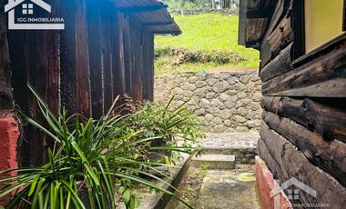 VENTA DE CABAÑA CON HERMOSOS JARDINES MINERAL DEL CHICO, CARBONERAS