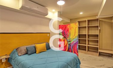 Departamento en Venta en Cancún en Barcelona Condos Amueblado en Av. Nader