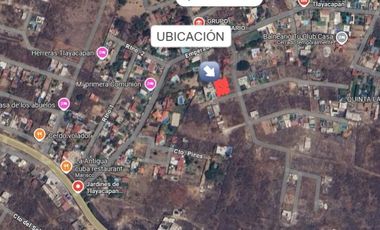 VENTA DE TERRENO EN JARDINES DE TLAYACAPAN (LAS ANIMAS)