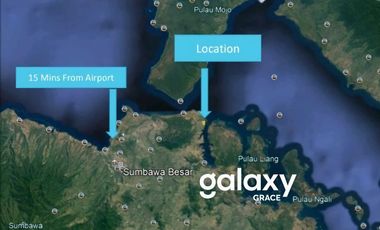 DIJUAL TANAH BEACHFRONT TELUK SALEH MOYOHILIR SUMBAWA, NTB