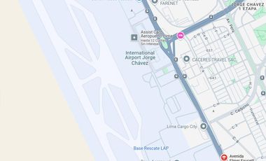 TERRENO EN VENTA EN EL MISMO CENTRO AÉREO COMERCIAL - CALLAO
