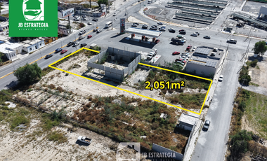 Terreno comercial al norte de la ciudad