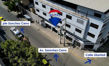 Venta de Edificio Comercial En El Centro De Piura Av. Sánchez Cerro-Sravinovich