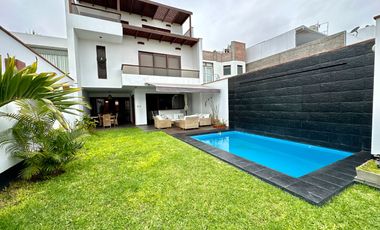 HERMOSA CASA, CON ESTRUCTURA DE LUJO ÁREA SOCIAL, PISCINA Y UN DEPARTAMENTO INDEPENDIENTE