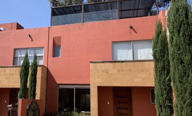 CASA EN VENTA EN RESIDENCIAL AGAVE CON ROOF GARDEN EN OCOYOACAC ESTADO DE MEXICO