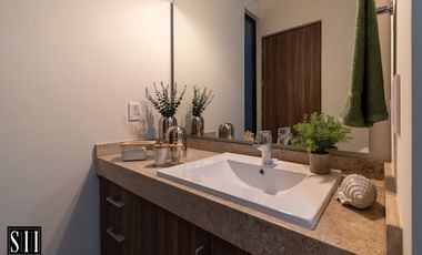 CASA VENTA, CONDOMINIO CON AMENIDADES, C: 132.75 M2 T: 119.40 M2, 3 REC. 2.5 BAÑOS.