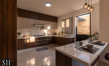 CASA VENTA, CONDOMINIO CON AMENIDADES, C: 171 M2 T: 127.40 M2, 3 REC. 2.5 BAÑOS.