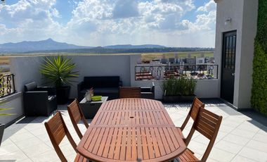 En Venta Amplio Departamento con Roof Garden a 30 mins del AIFA.