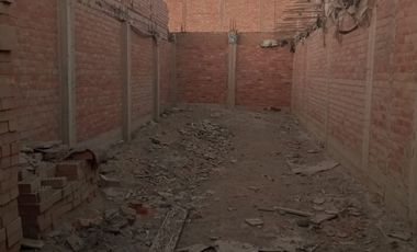 vendo terreno con casa comercial de 200 m2 con titulo en zapallal