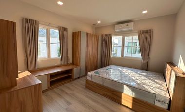 #ให้เช่า วิลลาจจิโอ 3 ศรีนครินทร์-บางนาตราด บ้านสวยตกแต่งครบพร้อมเข้าอยู่ เดินทางสะดวก