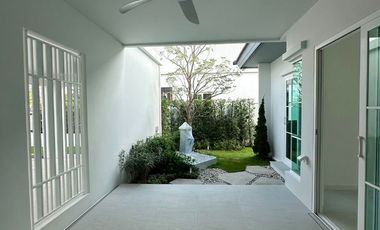 #ให้เช่า วิลลาจจิโอ 3 ศรีนครินทร์-บางนาตราด บ้านสวยตกแต่งครบพร้อมเข้าอยู่ เดินทางสะดวก