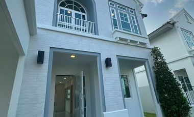 #ให้เช่า วิลลาจจิโอ 3 ศรีนครินทร์-บางนาตราด บ้านสวยตกแต่งครบพร้อมเข้าอยู่ เดินทางสะดวก