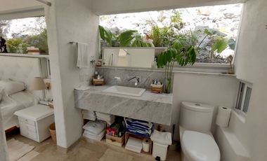 Casa estilo mediterráneo en Un solo Nivel En Burgos Bugambilias,  Temixco Morelos.