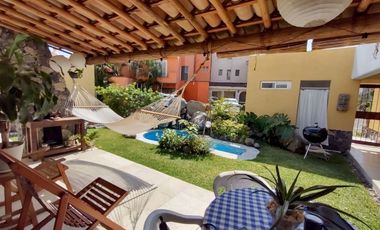 Casa estilo mediterráneo en Un solo Nivel En Burgos Bugambilias,  Temixco Morelos.