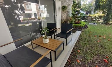 Casa en Condominio amueblada y con alberca, En Jiutepec Morelos.