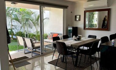 Casa en Condominio amueblada y con alberca, En Jiutepec Morelos.