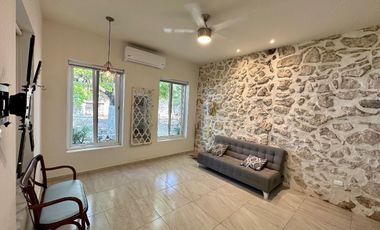 Casa colonial amueblada en venta en el centro de Mérida.