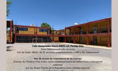 EDIFICIO ESCOLAR EN VENTA