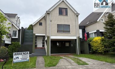 Casa en Arriendo 3 Dormitorios, 3 Baños en Lomas de Mirasur, Cercano a Líder Vecino, Barrio Inglés, Temuco