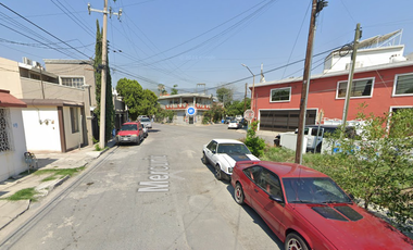 SG- CASA EN REMATE BANCARIO EN MERCURIO, LAS PUENTES, GENERAL ESCOBEDO, NUEVO LEON.