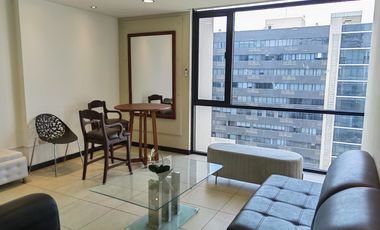 Suite amoblada y esquinera de alquiler en Puerto Santa Ana, Frente al Río.